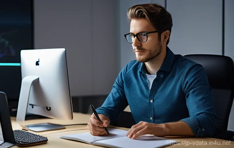 빅데이터 분석 직무에서의 코딩 실력 키우기 - **Prompt Title: The Breathing Algorithm**
    A highly detailed, cinematic shot of a data analyst, m...