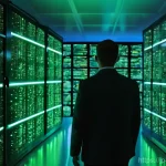 빅데이터 분석 실무에서의 데이터 처리 프로세스 - **Prompt:** "A visually striking representation of data cleansing and transformation. In the foregro...