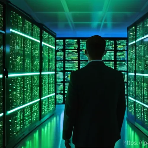 빅데이터 분석 실무에서의 데이터 처리 프로세스 - **Prompt:** "A visually striking representation of data cleansing and transformation. In the foregro...