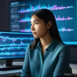 빅데이터 분석 실무 스킬 업그레이드 - **Prompt 1: The Data Analysis Journey - From Confusion to Clarity**
    A young, diverse professiona...