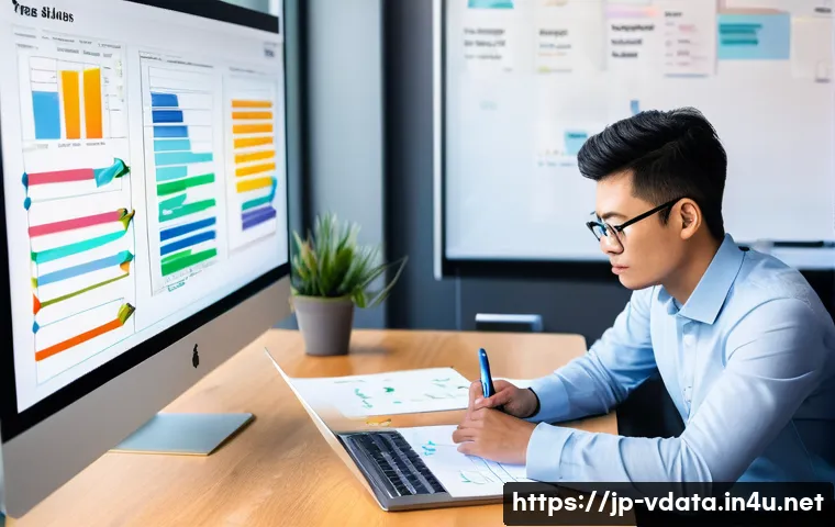 빅데이터 분석가의 주간 업무 계획 작성법 - **Prompt 1: Strategic Prioritization for a Productive Week**
    Create an image of a focused Japane...